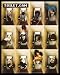 Toilet Cam (Bathroom Scenes) White Wood-Mounted Art Poster Print - 24