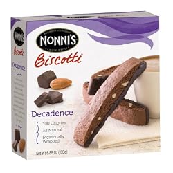 Nonni's Biscotti, Decadence, 8-Count Boxes (Pack of 12)