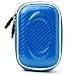 VG Slim Travel Edition Semi Hard Case w/ Removable Carbineer (Candy Blue EVA) for Olympus TG-630 iHS / VG-160 / TG-320 / VR-340 / VG-145 / VG-110 / VG-120 / TG-310 / FE-5050 / FE-5040 / FE-5035 / Stylus Tough 6020 (mju 6020) / FE-5010 / FE-4040 / FE-4030 / FE-4000 / X-925 / FE-45 / FE-5010 Compact Point & Shoot Digital Cameras + SumacLife TM Wisdom Courage Wristband