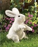 Standing White Rabbit Puppet