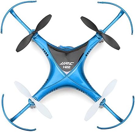 Joyrim Mini 2.4G 4CH 6-Axis Gyro RC Quadcopter with LED Navigation Light Headless CF Mode 360° 3D Flip Rotate and Inverted Flight RTF Drone (Blue)