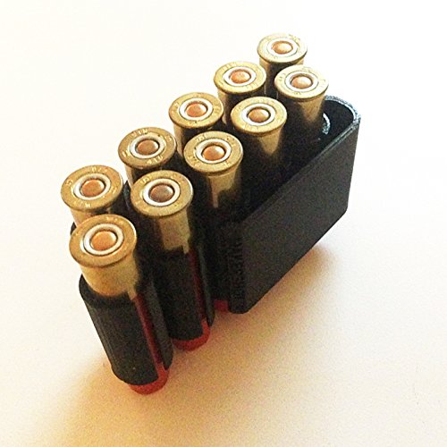Black MAKERSHOT .410/.308 Shotgun Shell and Rifle Ammo Holder Mature