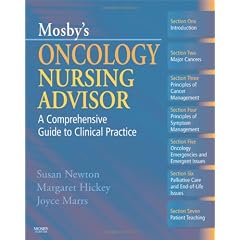 Click here to buy Mosby's Oncology Nursing Advisor: A Comprehensive Guide to Clinical Practice, 1e by Susan Newton RN MS AOCN AOCNS, Margie Hickey RN MSN MS OCN CORLN and Joyce Jackowski RN MS CNP FNP-BC AOCNP.