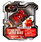 Spin Master Year 2010 Bakugan Gundalian Invaders Deluxe Electronic Battle Gear Set - Double Cannon TWIN DESTRUCTOR (Silver - 100Gs) with 1 Ability Card and 1 Metal Gate Card