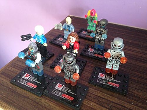 Avengers Age of Ultron 8 Piece Building Blocks Bricks Minifigure Toy Set