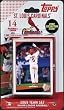 Topps MLB Baseball Cards 2009 St. Louis Cardinals 14 Card Team Set (Includes Fredbird Card)