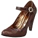 Naughty Monkey Women's Mosaic 2 Pump,Brown,7.5 M US