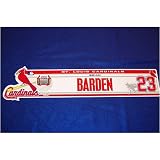 St. Louis Cardinals Brian Barden 2008 Locker Nameplate
