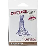 CottageCutz Elites Die Cuts, 2.3 by 3-Inch, Elegant Gown