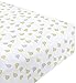 SwaddleDesigns Fitted Crib Sheet/Toddler Sheet, Baby Sleeps Better on Softest Cotton Flannel, Made in USA, Yellow Jewel Tone Little Chickies