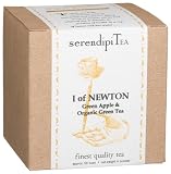 SerendipiTea I Of Newton, Green Apple & Organic Green Tea, 4-Ounce Boxes (Pack of 2)