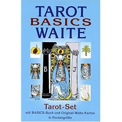 Tarot Basics. Waite Tarot. Buch und 78 Tarotkarten von A.E.Waite im Pocketformat