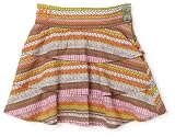 Roxy Girls 7-16 Hesitation Printed Skirt With Ruffled Layers,Bark,L (12/14)