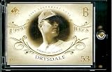 2005 Upper Deck Legendary Cuts # 18 Don Drysdale Los Angeles Dodgers Baseball Card