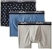 Lucky Brand Men's 3-Pack Stretch Solid and Clover Boxer Briefs