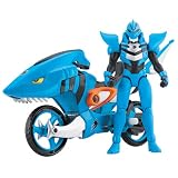 Power Rangers Jungle Fury 12cm Blue Shark Strike Rider