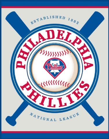 Buy Biederlack Double Header Philadelphia Phillies Beach Towel by Biederlack