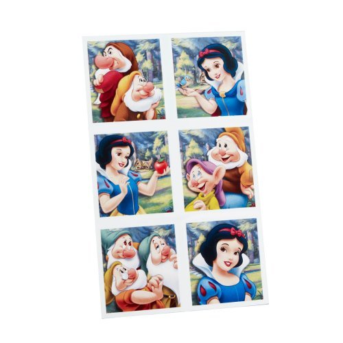 Snow White Stickers (4 count)