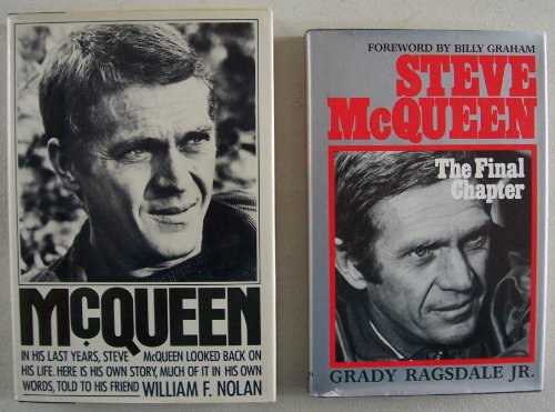 Lot of 2 Steve McQueen books: McQueen; first edition 1984, and Steve McQueen the Final Chapter; 1983