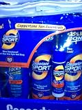 Coppertone Sport Sun Essentials Spray, Lotion and Stick SPF 50 Sunscreen