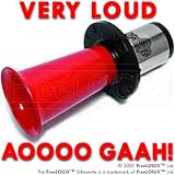 FreeLogix - Klaxon Horn Aoooo-Gaah - Metal / Red