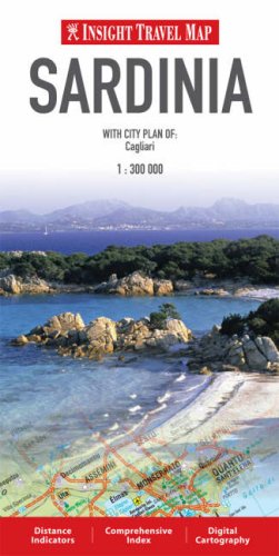 City Travel Guides Discounted  Books : Sardinia Insight Travel Map