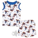 Spider-man Shorty Cotton Pajamas for Baby Boys