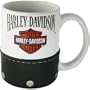 Harley Davidson White Saddle Bag 11 Ounce Coffee Mug