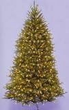 10′ Dunhill Fir Pre-Lit Artificial Christmas Tree – Clear Lights