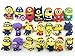New 21pc Despicable Me Minions Yellow Shoe Charms for Croc Shoes & Wristband Bracelet