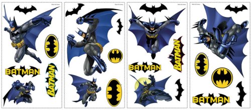  RoomMates WT1063SCS Batman Peel & Stick Wall Decals