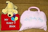 布絵本MY QUIET BOOK バルーン&布の着せ替え マイベビードール　おまけ付きふわふわぬいぐるみ  ファンタイムギフトセット