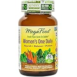MegaFood - Women's One Daily, Supports Healthy Emotional Balance & Stress Response, 60 Tablets (Premium Packaging)