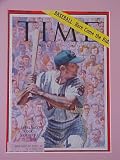 Rocky Colavito Cleveland Indians August 24 1959 Time Magazine Fabulous Beautiful Condition Professionally Matted Cover 11 X 14 Inch Size Delivered Ready For Framing