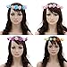 Women's Flower Crown Festival Wedding Hair Wreath Garland BOHO Floral Headband