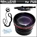 58mm Telephoto Lens Kit For Fuji FujiFilm Finepix HS20 EXR, HS30EXR, HS30 EXR, HS25EXR, HS25 EXR,Fujifilm X-E1, HS50EXR Digital Camera Includes High Definition 2.2x Telephoto Lens + LensPen Cleaning Kit + Lens Cap Keeper + Microfiber Cleaning Cloth