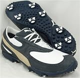 PUMA PG GTX CR Mens White/Safari Beige Golf Shoes