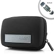 Durable Molded Hard Shell Carrying Case for GoPro , Contour , and Midland Helmet Cameras **Includes 4 in 1 Card Reader**