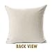 Birds with Bicycle Cotton Linen Square Throw Pillow Cover Decorative Cushion Sham Pillowcase Cushion Case for Sofa 18 x 18 Inch