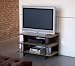 Media Stand - Reversible Natural oak/ Espresso (38 x 24