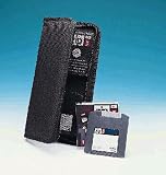 ZIP-Tasche Wallet f. 4 ZipDisk sw MIT REISßVERSCHLUß POLYESTER