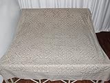 Indian Handmade Cut Work Bedspread Bed sheet