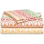 Tommy Hilfiger Sheet Set, Woodstock Peace Collection, Twin