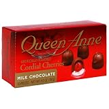Queen Anne Cordial Cherries, Milk Chocolate, 6-Ounce Boxes (Pack of 12)