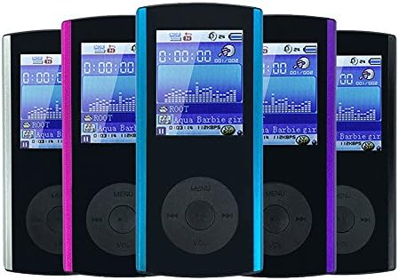 Portable Mini 16GB MP3 MP4 Music Player Music Players for Travel Work Running Sport (blue)