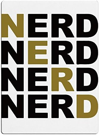 Book Nerd Sport Beach Bath Light Towel Unisex White