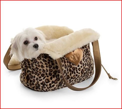 Lulu Pink's Leopard Pet Carrier