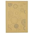 Lakefront Runner Patio Rug - Natural/ Blue (2'4"x6'7")