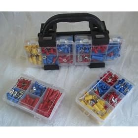 Terminal 580 PC Butt Stake On Wire Splice Connector Kit