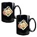 Baltimore Orioles MLB 2pc Black Ceramic Mug Set - Primary Logo by Great American Products